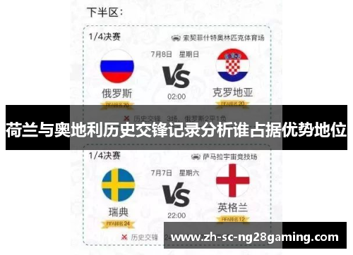 荷兰与奥地利历史交锋记录分析谁占据优势地位 荷兰与奥地利历史交锋记录分析谁占据优势地位