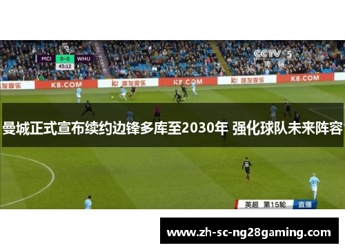 曼城正式宣布续约边锋多库至2030年 强化球队未来阵容 曼城正式宣布续约边锋多库至2030年 强化球队未来阵容